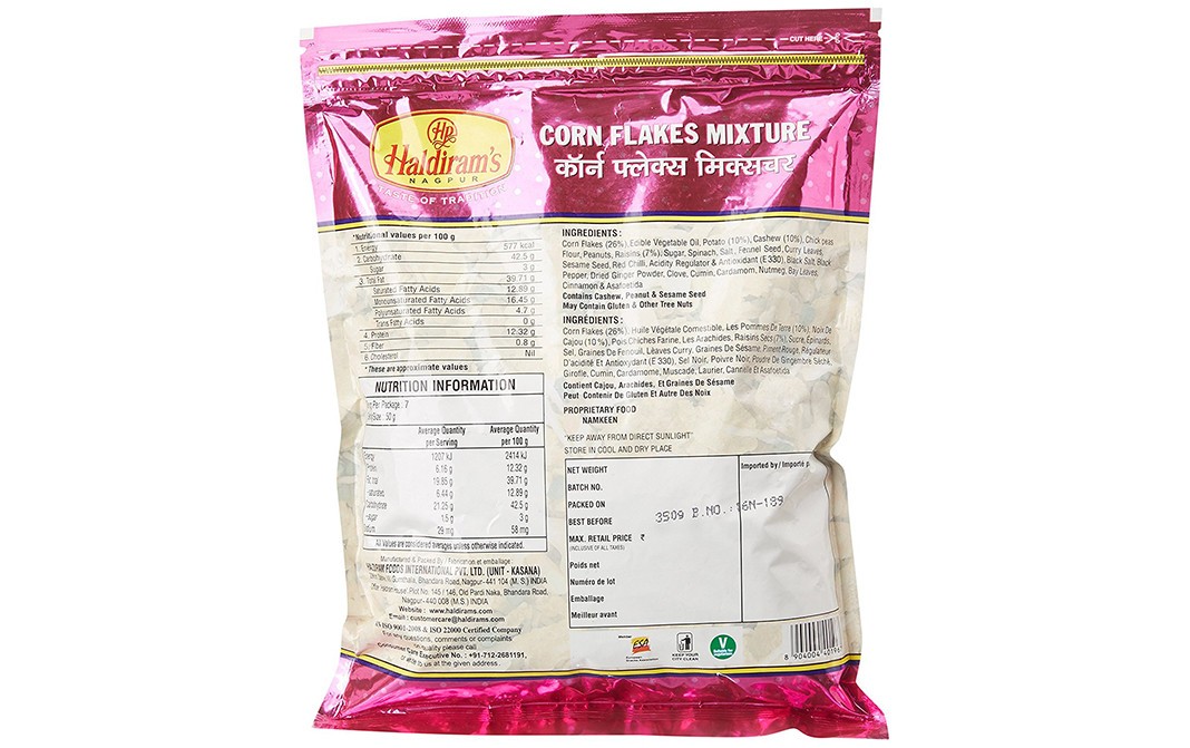 Haldiram's Nagpur Corn Flakes Mixture    Pack  350 grams